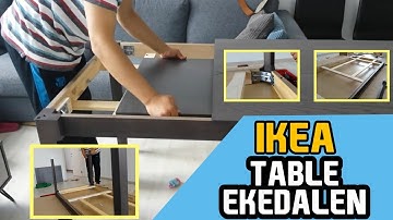 EKEDALEN Extendable table from IKEA Assembly