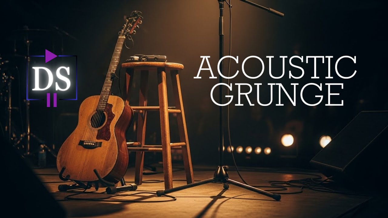 Unplugged Style Grunge Acoustic Instrumental | 90s Rock Vibes (No Vocals) 10 DeepSoundTR