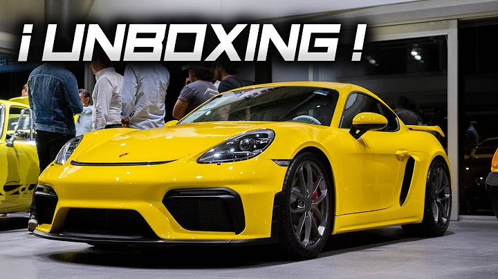 ¡Llegó Mi Nuevo Porsche GT4!