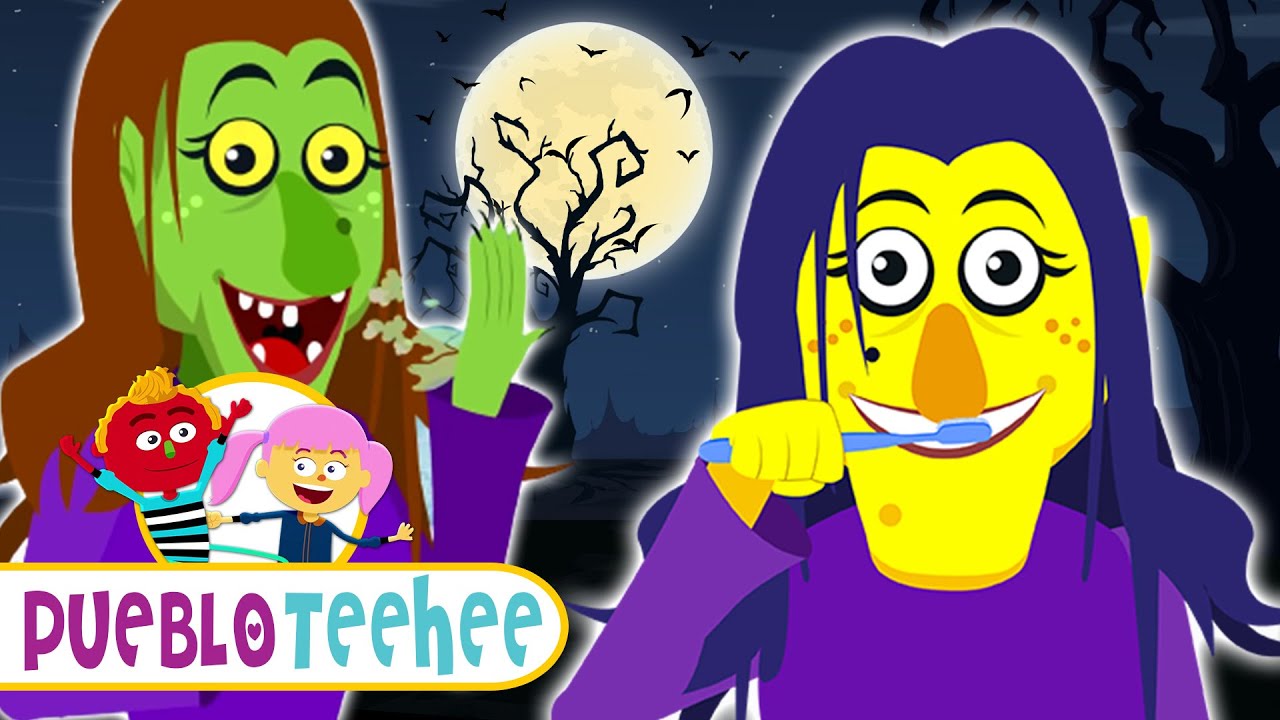 Pueblo Teehee | Así es como bailamos con brujas - Canciones infantiles animadas