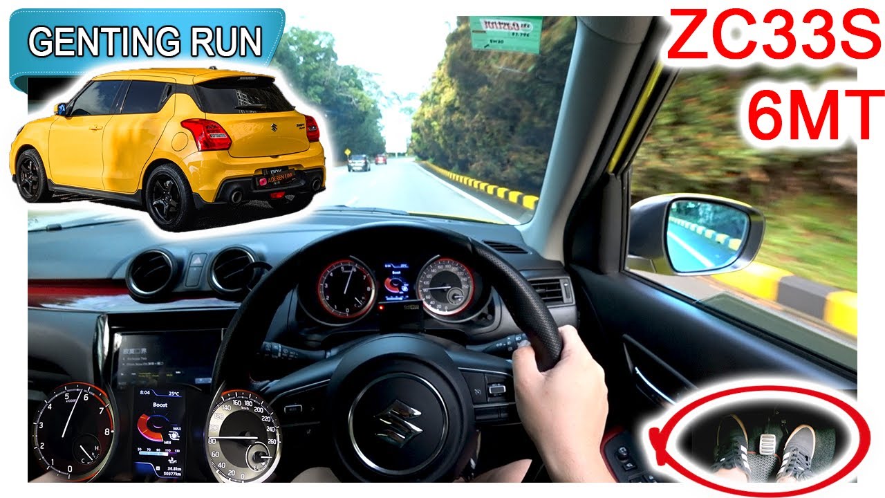 Part 2/2 | ZC33s Suzuki Swift Sport 6MT | Malaysia #POV [Genting Run 冲上云霄] [CC Subtitle]