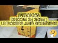 Dtronics dhoom 2 update tower speaker unboxing  soundtest dtronics  flowbeats dhoom4