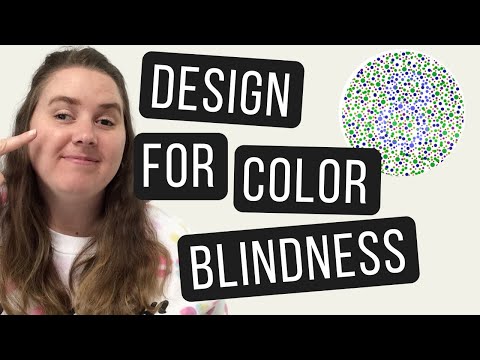 Video: Hoe te ontwerpen voor kleurenblindheid