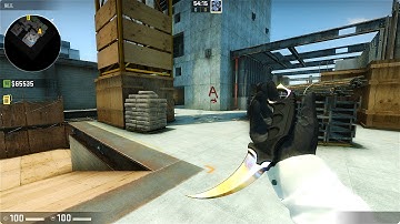 CS:GO Skin : Karambit | Case Hardened