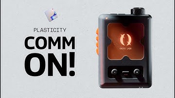 Plasticity 3D Tutorial | Model a Comms Device