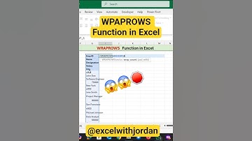 Waprows🛑🛑 #excel #exceltips #exceltricks #excelhacks #shortvideo #shorts #short #shortsvideo #365