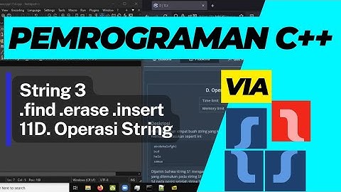 Latihan Pemrograman Dasar C++ dengan Soal TLX Basic 11D Operasi String Matematikawan Kampung