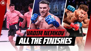 Vadim Nemkov Brings The Stoppages 👊💥 | Bellator MMA