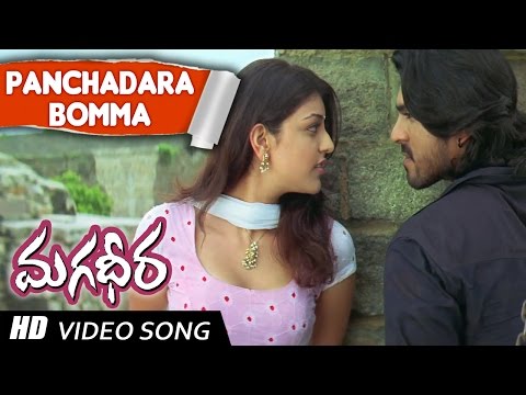 Kajal And Ramcharan Xxx Videos - Panchadara Bomma Full Video Song || Magadheera Movie || Ram Charan, Kajal  Agarwal - YouTube