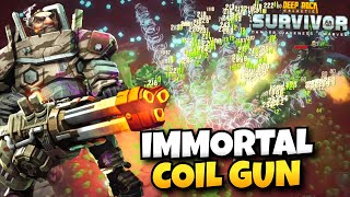 Coil Gun More Like Coil Fun Deep Rock Galactic Survivor