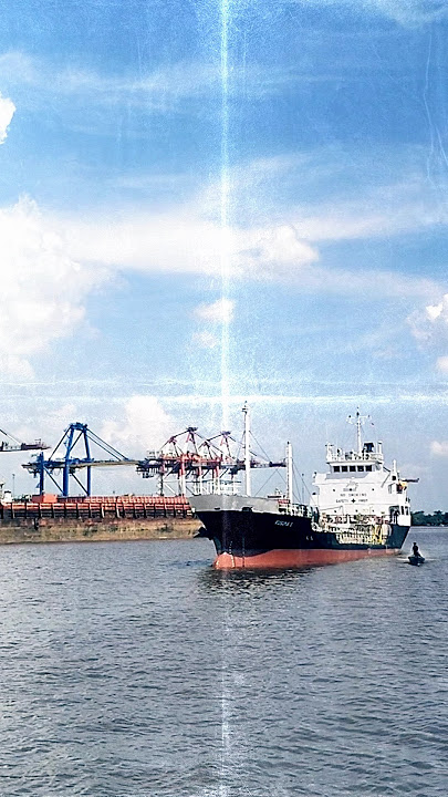 This afternoon PTB (Trisakti Port Banjarmasin) #love #lovesong #crane #ships #singer
