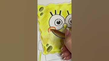Drawing SpongeBob | Art Tutorial #shorts