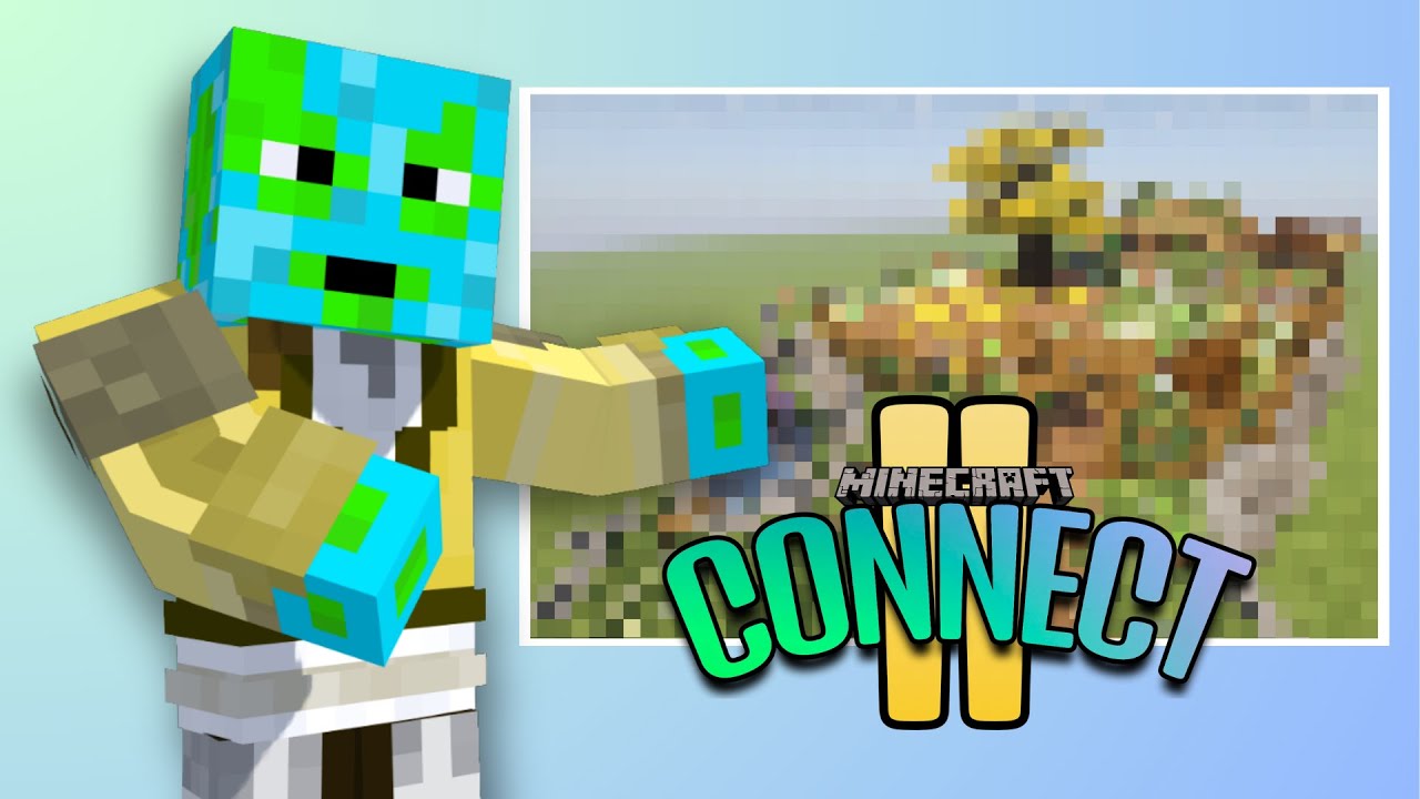 Kurz vor dem Start von Minecraft Connect 2!🥳 Das wird meine Base!👀 ...
