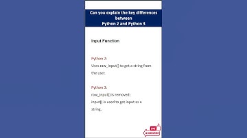 Python 2 vs Python 3 #shorts #pythoninterview