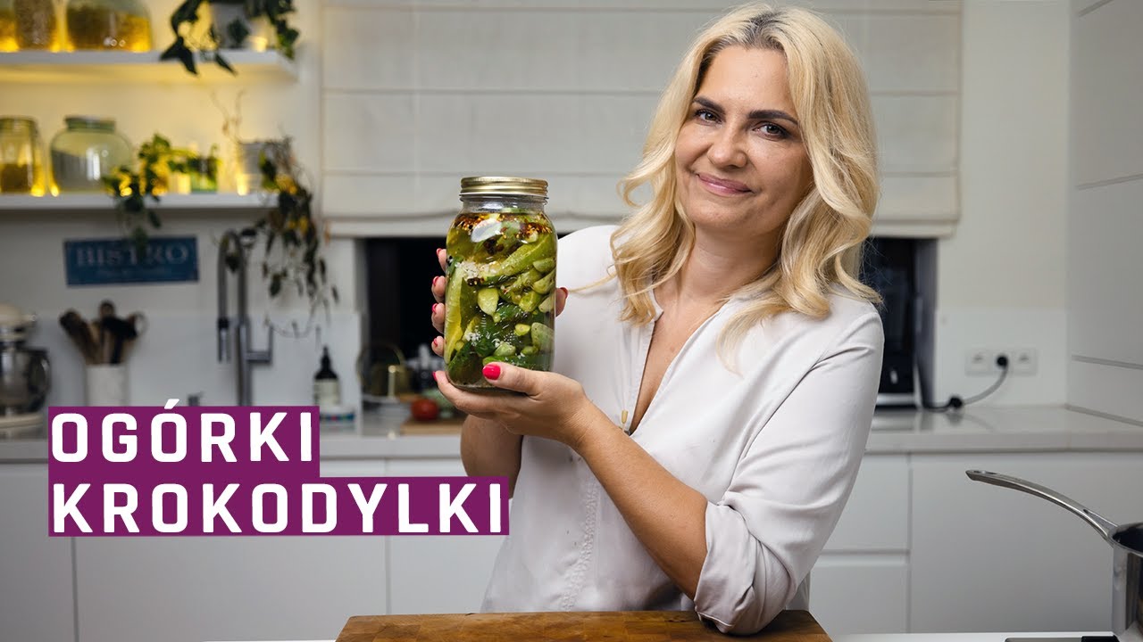 Ogórki krokodylki - mój ULUBIONY PRZEPIS na przetwory z ogórków