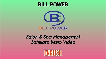 SALON & SPA MANAGEMENT SOFTWARE || SALON SOFTWARE DEMO VIDEO IN ENGLISH || BILLING SOFTWARE DEMO