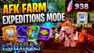 AFK/Macro EXPEDITIONS MODE Method in Anime Expeditions