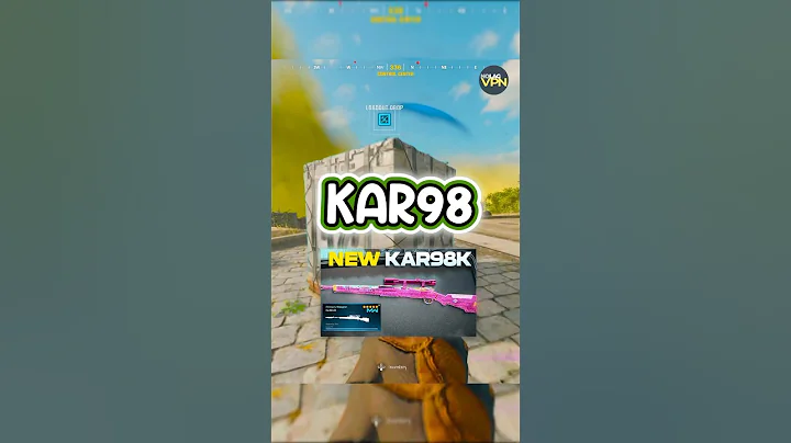 BROKEN ONE SHOT *KAR98k* LOADOUT/CLASS SETUP IN WARZONE #cod #calloduty #warzone