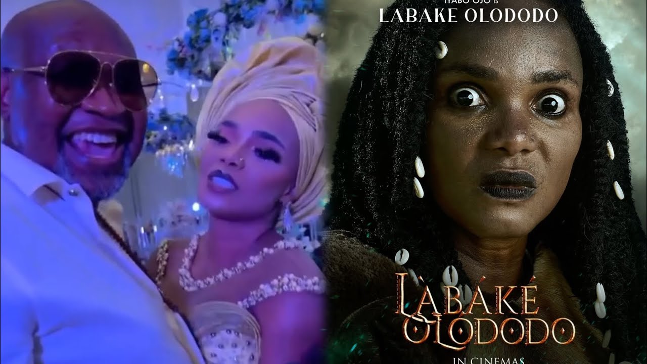 SEE HOW IYABO OJO & PAULO HER HUSBAND ARRIVES IBADAN FOR LABAKE OLODODO MOVIE
