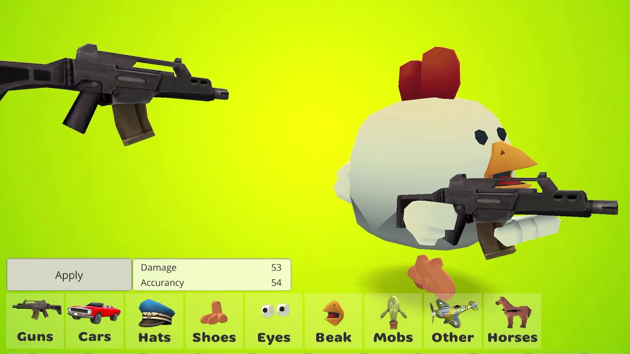 Игра чикен ган где там. Chicken Gun игрушка. Оружие Чикен гана. Оружие из игры Чикен Ган. Чикен Ган оружие обнова.