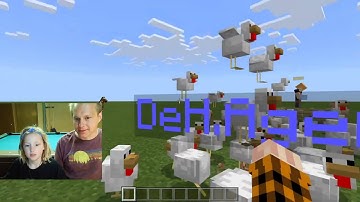 MakeCode Python for Minecraft:Education Edition - Chicken Rain