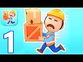 City planner  gameplay walkthrough part 1 tutorial stickman house renovation manager ios android