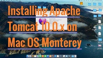 Apache Tomcat 10.0.x installation on Mac OS Monterey