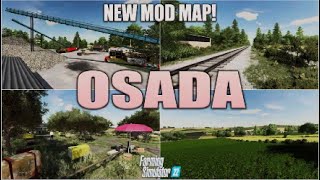 “OSADA“ FS22 MAP TOUR! NEW MOD MAP | Farming Simulator 22 (Review) PS5.