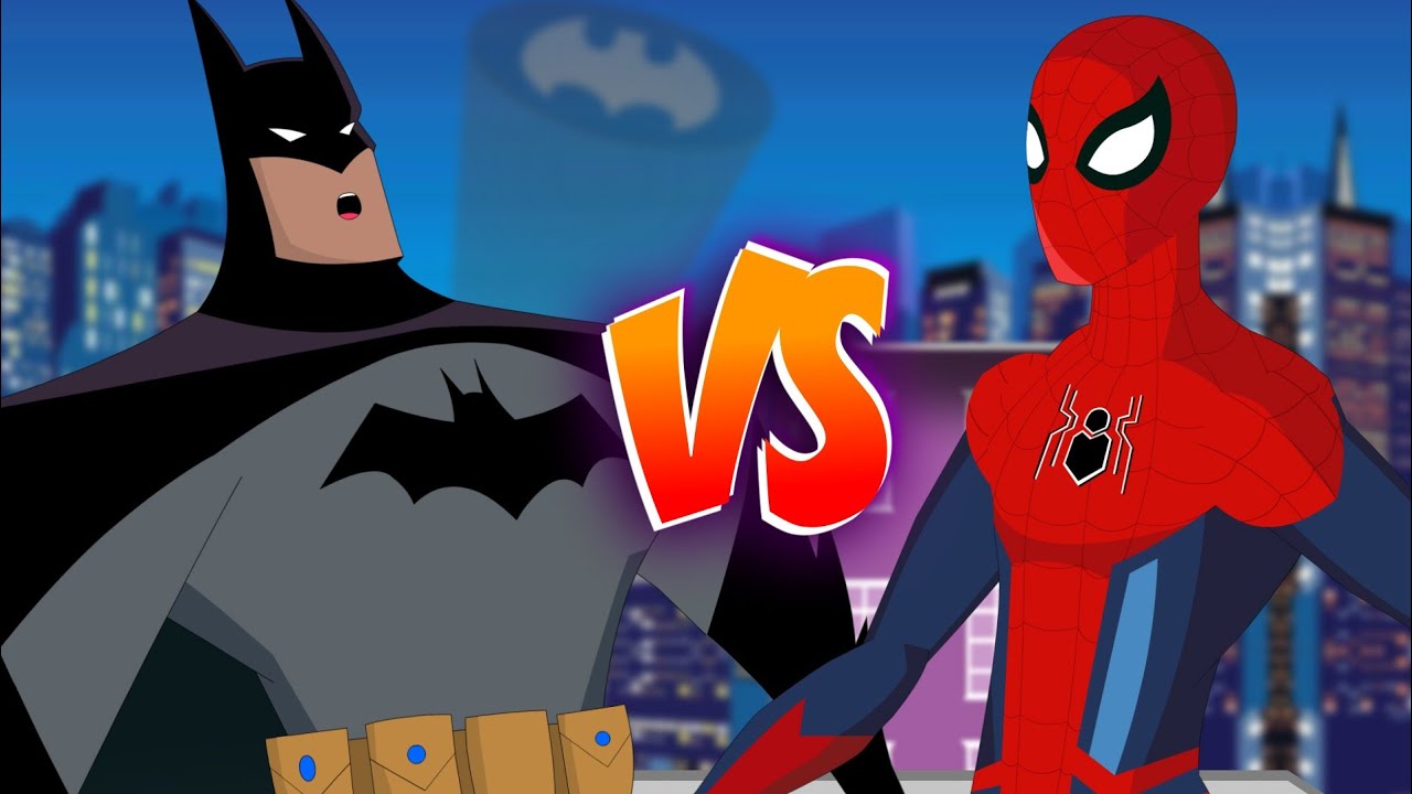 Batman vs Spiderman - BATALLAS DE RAP ANIMADAS - YouTube