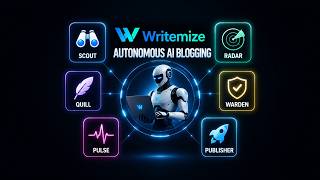 Writemize: Fully Autonomous AI Blogging Platform | OpenAI Hackathon Demo