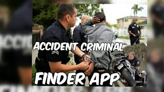 Accident criminal finder application screenshot 3
