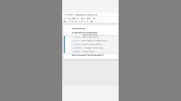 Underrated AI Tools for Legal Research & Contract Analysis | #LegalTech #AI #LawInnovation