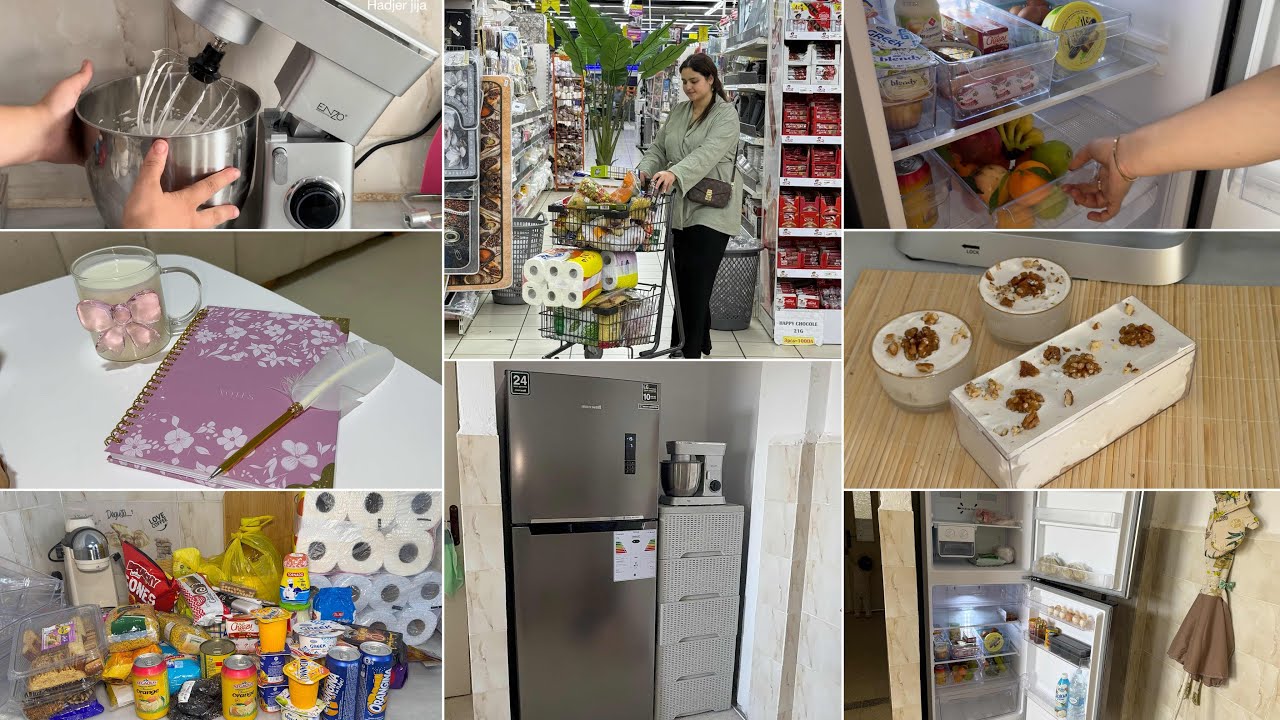 هاجر جيجا| باركولي واخيرا بديت نعمر داري وجبت ساس الدار❤️درت الفال، تنظيم مشتريات …