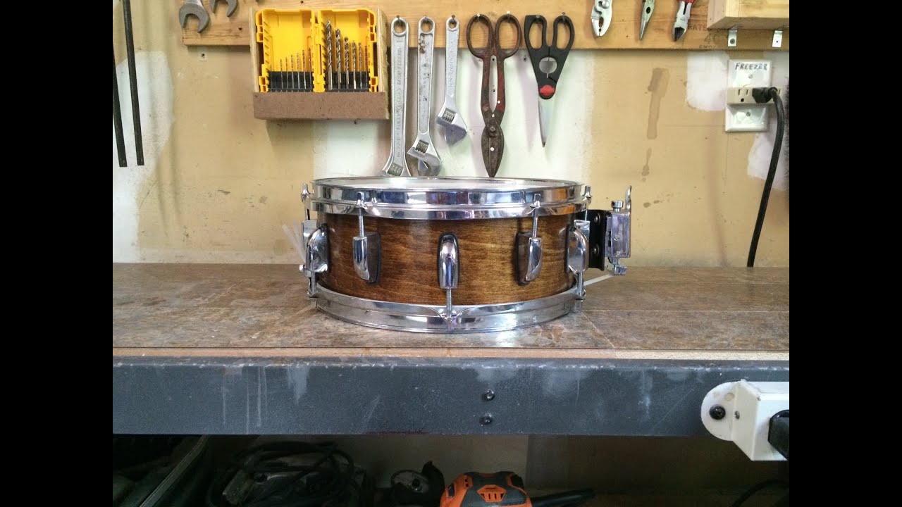 Turning a Tom Into a Snare Drum YouTube