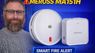 Meross Smart Smoke Alarm Kit MA151 Review | Matter, Apple Home, Alexa &amp; Home Assistant Setup