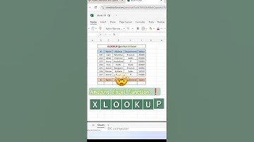 🤯XLOOKUP in Excel ☠️ #shorts #exceltricks