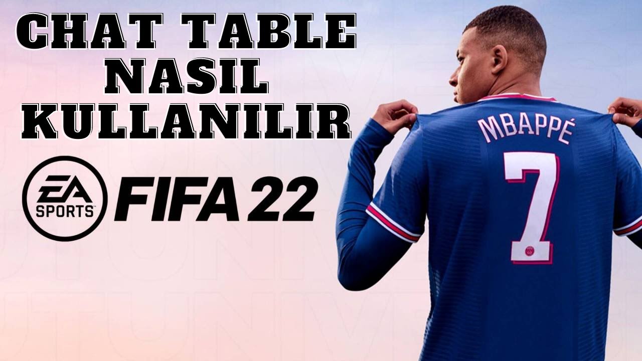 FIFA 22 CHAT TABLE NASIL KULLANILIR ! FIFA 22 REBUILD VİDEO NASIL