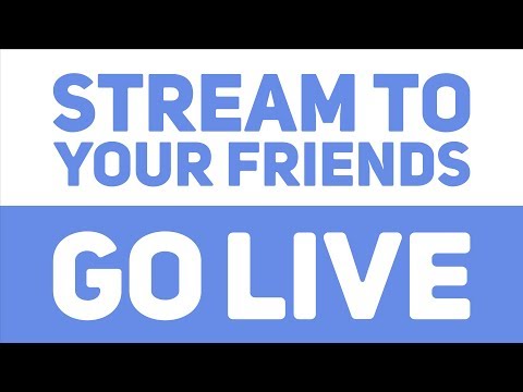 Go Live And Stream To Your Friends Directly In Discord Youtube