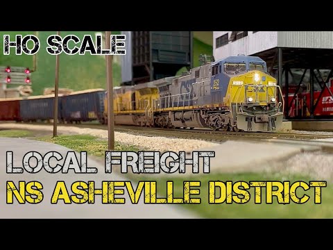 Local Freight and Paper Mill Operations w/ Big Power in HO Scale
