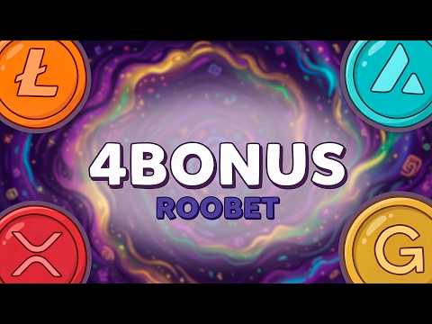 Roobet Promo Code — 4BONUS — Where Enter & Raffle Access