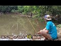 Pemancing mana yg tak tergiur kalau nemu spot seperti ini