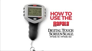 Rapala Touch Screen Tournament Scale 15lb - FISHNTECH