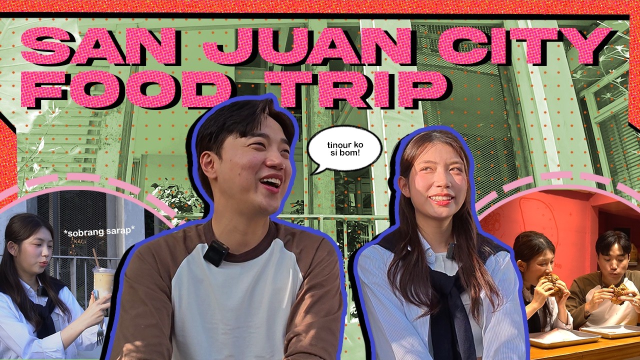 San Juan Food Trip with my New Korean Friend, Bom Lee! | Ryan Bang