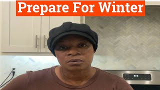 #WARNING #PREPARE + Don’t Let Winter Slip Up On You  + Start Preparing Now