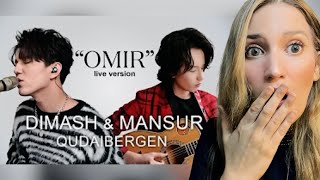 Reaction to “DIMASH & MANSUR QUDAIBERGEN "OMIR" LIVE”