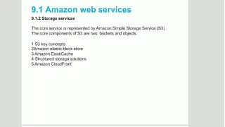 CC- Cloud Computing-BE CSE-IT-Storage Services of Amazon Web Services
