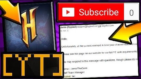HYPIXEL YOUTUBER RANK WITH NO SUBSCRIBERS!!
