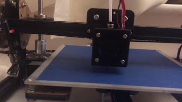 TRONXY X3 3D printer First Print Fail! Tips?