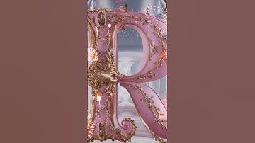 R 😘 name letter video 🥀#status #love #whatsapp status #love #shorts #short video#trending #yt shorts