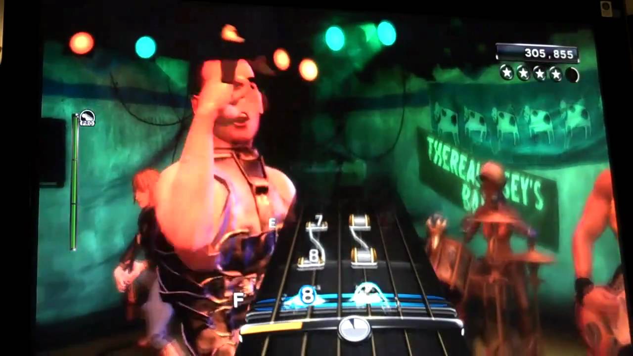 Rock Band 3 Pro Guitar Expert Before I Forget 99% 5GS 1st Place Slipknot